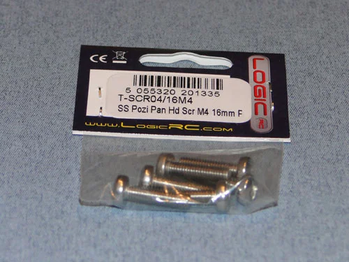 SS Pozi Pan Head Scr M4 16mm (6) - Bulk Pack Of 5 &mdash; image 2 of 2