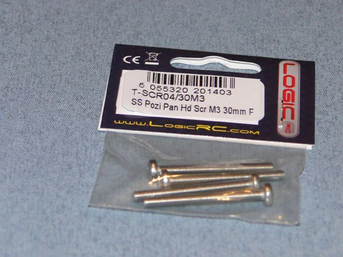 SS Pozi Pan Head Scr M3 30mm (6) - Bulk Pack Of 5 — image 2 of 2