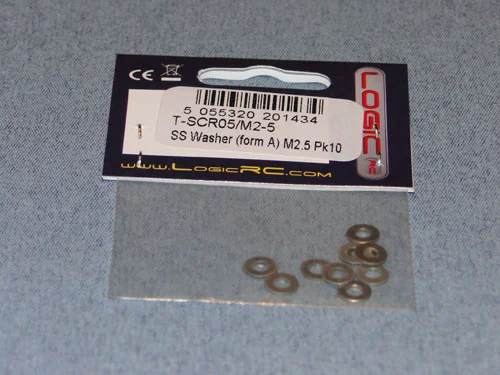 SS Washer (form A) M2.5 (10) - Bulk Pack Of 5 — image 2 of 2