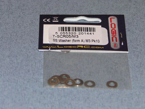 SS Washer (form A) M3 (10) - Bulk Pack Of 5 — image 2 of 2