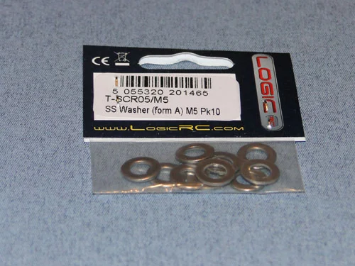 SS Washer (form A) M5 (10) - Bulk Pack Of 5 — image 2 of 2