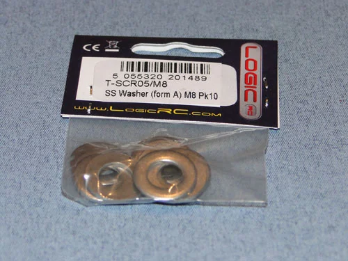SS Washer (form A) M8 (10) - Bulk Pack Of 5 — image 2 of 2