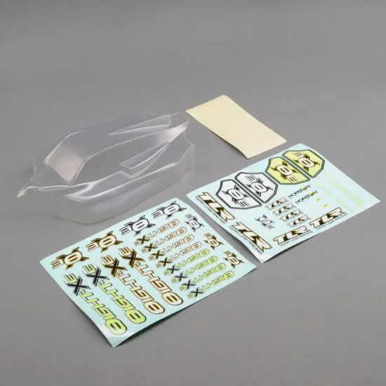 Losi 8IGHT X-E Clear Bodyshell With Decals — image 1 of 2