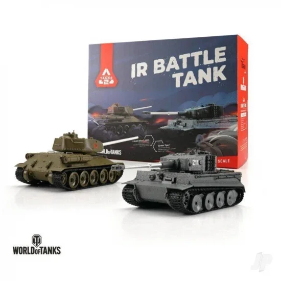 Torro 1:30 Tiger 1 vs T34 IR Battle Tanks &mdash; image 2 of 6