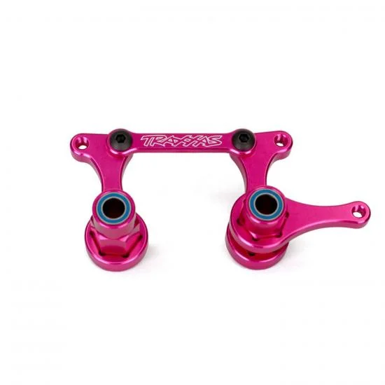 Traxxas Aluminium Steering Bellcranks pink-anodized — image 2 of 2