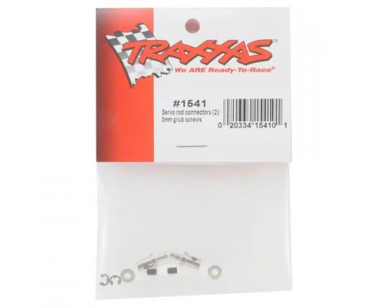 Traxxas Servo rod connectors (2)/ 3mm set screws — image 3 of 3