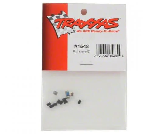 Traxxas Set (grub) screws 3x4mm (8)/ 4x4mm (stainless) (4) — image 2 of 2