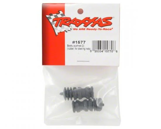 Traxxas Rubber pushrod boots for the Villain EX steering rods. Install in the rear of the hull. — image 3 of 3