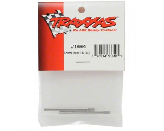 Traxxas Shock shafts steel chrome finish (long) (2) — image 3 of 3