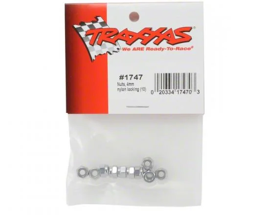 Traxxas Nuts 4mm nylon locking (6) — image 3 of 3