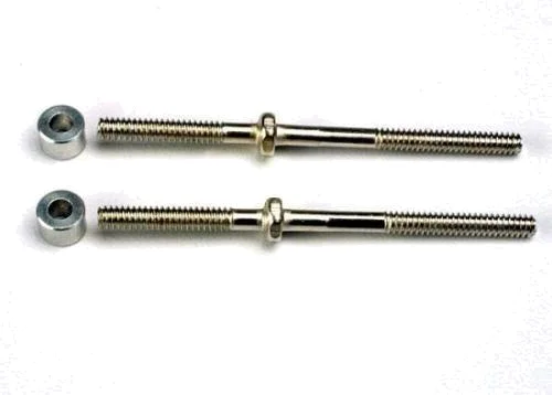 Traxxas Turnbuckles (54mm) (2)/ 3x6x4mm Aluminium spacers (rear camber links) — image 2 of 3