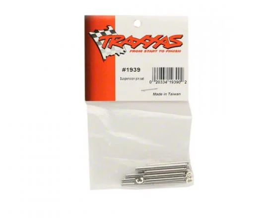 Traxxas Suspension pin set hard chrome (w/ E-clips) — image 2 of 2