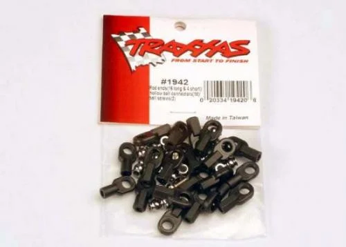 Traxxas Rod ends (16 long 4 short)/ hollow ball connectors (18)/ ball screws (2) &mdash; image 2 of 3