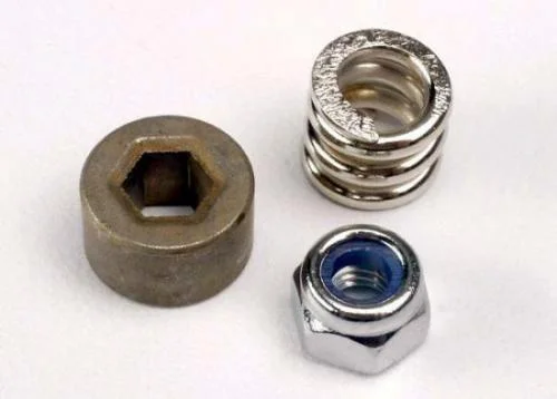 Traxxas Slipper tension spring/ spur gear bushing locknut &mdash; image 2 of 3