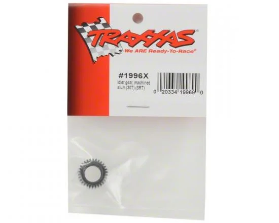 Traxxas Machined-Aluminium Idler Gear (not for use with steel top gear) (hard-anodized) (30-tooth) — image 3 of 3