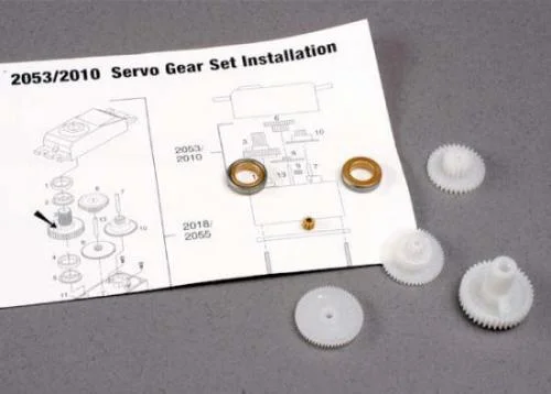 Traxxas Gear set (for 2018 servos) — image 2 of 3