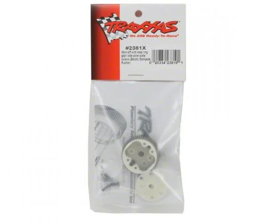 Traxxas Main diff with steel ring gear/ side cover plate/ screws (Bandit Stampede Rustler) — image 3 of 3