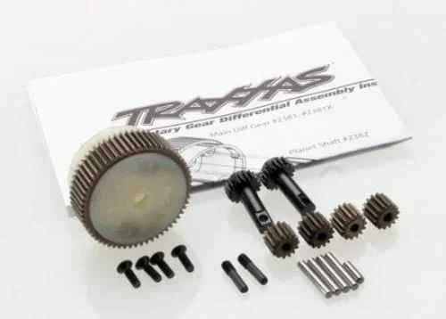 Traxxas Planetary gear differential with steel ring gear (complete) (fits Bandit Stampede Rustler) — image 2 of 3