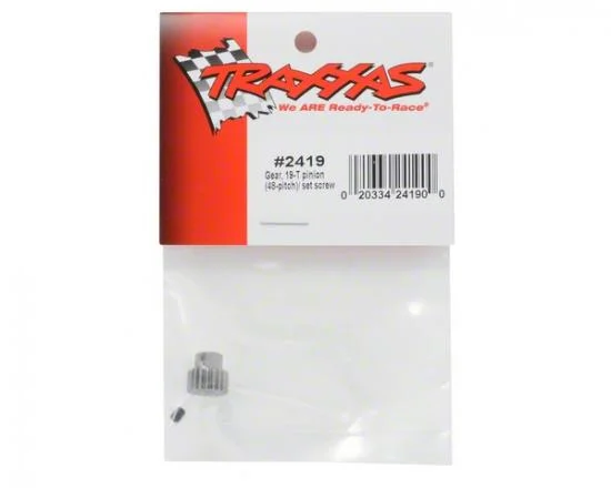 Traxxas 48DP Pinion Gear - 19T - 3.2mm Shaft &mdash; image 3 of 3