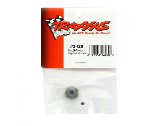 Traxxas 48DP Pinion Gear - 26T - 3.2mm Shaft — image 3 of 3