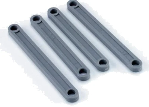 Traxxas Camber link set for Bandit (grey) (plastic/ non-adjustable) — image 2 of 3