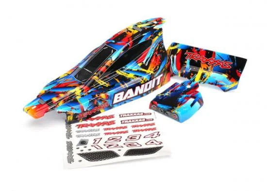 Traxxas Body Bandit Rock n Roll (painted decals applied) &mdash; image 2 of 2