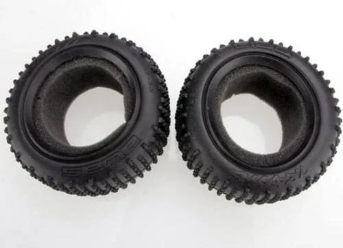 Traxxas Tires Alias 2.2 (rear) (2)/ foam inserts (Bandit) (soft compound) — image 2 of 3