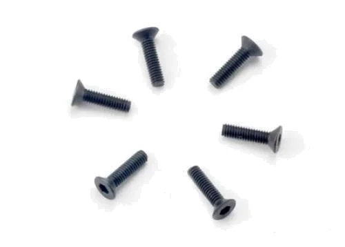 Traxxas Screws 2.5x10mm countersunk machine (hex drive) (6) — image 2 of 3