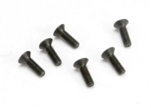 Traxxas Screws 2.5x8 countersunk machine (hex drive) (6) — image 2 of 3