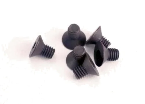 Traxxas Screws 3x5mm countersunk machine (6) (hex drive) — image 2 of 2