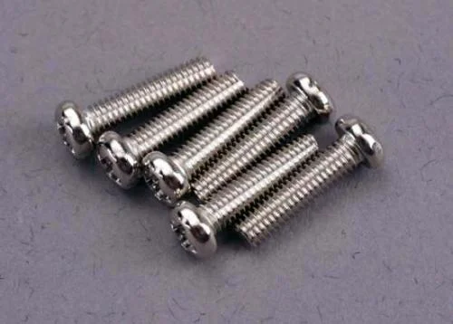 Traxxas Screws 3x12mm roundhead machine (6) — image 2 of 3