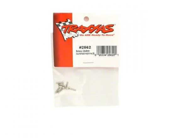Traxxas Screws 2.6x8mm roundhead machine (6) — image 2 of 2