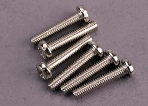 Traxxas Screws 3x15mm roundhead machine (6) — image 2 of 3