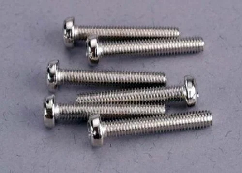 Traxxas Screws 3x18mm roundhead machine (6) — image 2 of 3