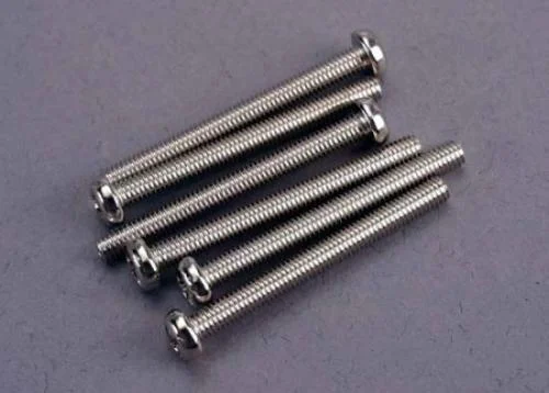 Traxxas Screws 3x30mm roundhead machine (6) — image 2 of 3