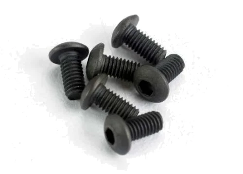 Traxxas Screws 3x6mm button-head machine (hex drive) (6) — image 2 of 3
