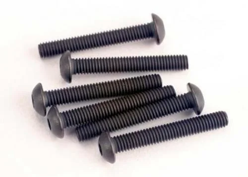 Screws - 3x20mm button-head machine (hex drive) (6) — image 1 of 2