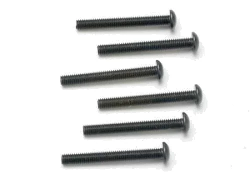 Traxxas Screws 3x25mm button-head machine (hex drive) (6) — image 2 of 3