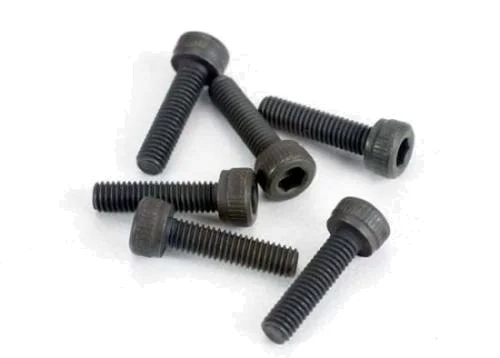 Head screws 3x12mm cap-head machine (hex drive) (6) (TRX 2.5 2.5R) — image 1 of 2