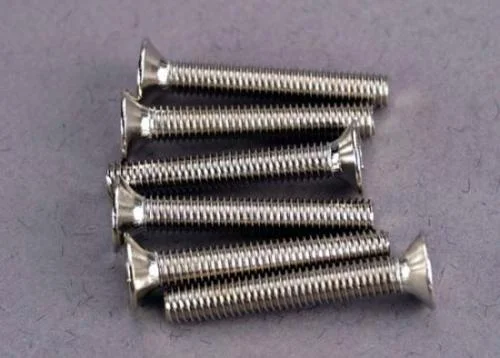 Traxxas Screws 3x20mm countersunk machine screws (6) — image 2 of 3