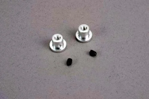 Traxxas Wing buttons (2)/ set screws (2)/ spacers (2)/ 3x8mm CS (2) &mdash; image 2 of 3