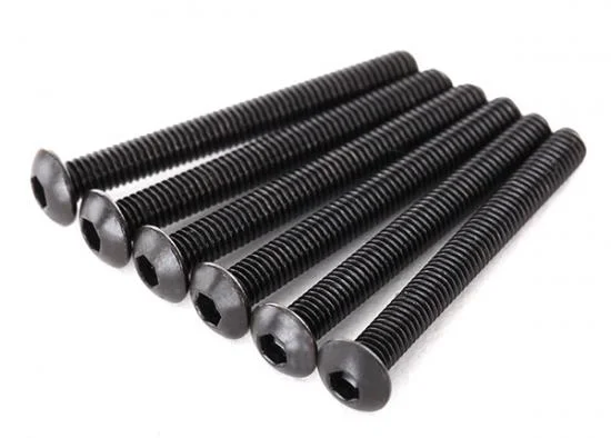Traxxas Screws 3x27mm button-head machine (hex drive) (6) &mdash; image 2 of 2
