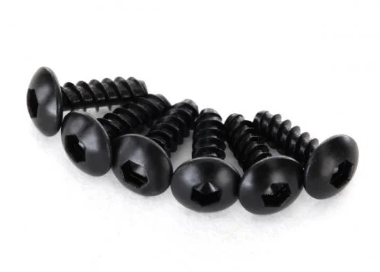 Traxxas Screws 2.5x8mm button-head machine (hex drive) (6) — image 2 of 2