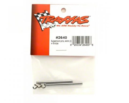 Traxxas Suspension pins 44mm (2) w/ E-clips — image 3 of 3