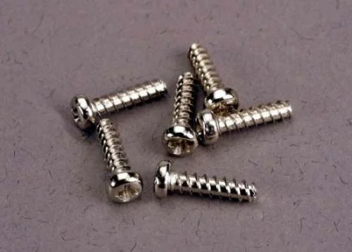 Traxxas Screws 2.6x10mm roundhead self-tapping (6) — image 2 of 3