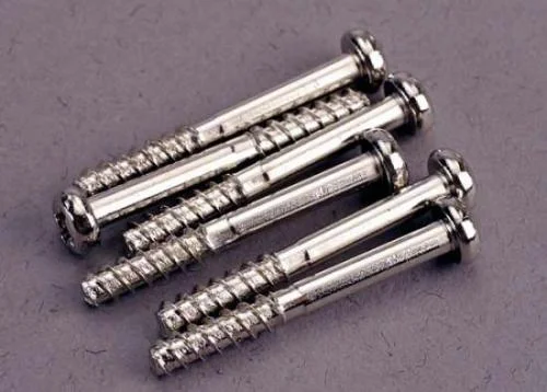 Traxxas Screws 3x24mm roundhead self-tapping (with shoulder) (6) — image 2 of 2