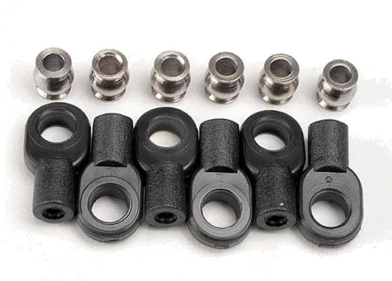 Traxxas Rod Ends short (6)/ hollow balls (6) &mdash; image 2 of 3