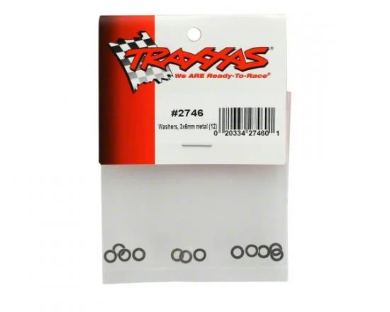 Traxxas Washers 3x6mm metal (12) — image 3 of 3