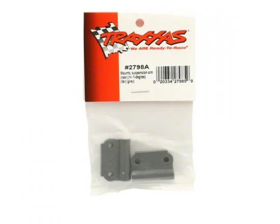 Traxxas Mounts suspension arm (rear) ( /- 1-degree) (L R) (grey) — image 3 of 3