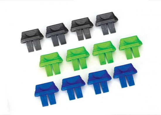 Traxxas Battery charge indicators (green (4) blue (4) grey (4) &mdash; image 2 of 2
